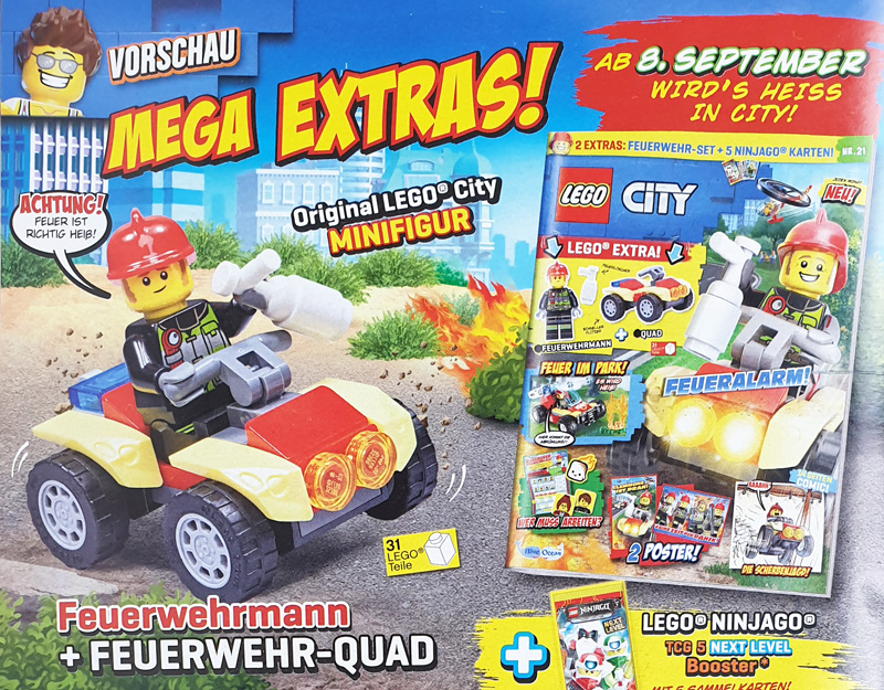 LEGO® City Heft Vorschau auf Ausgabe 21