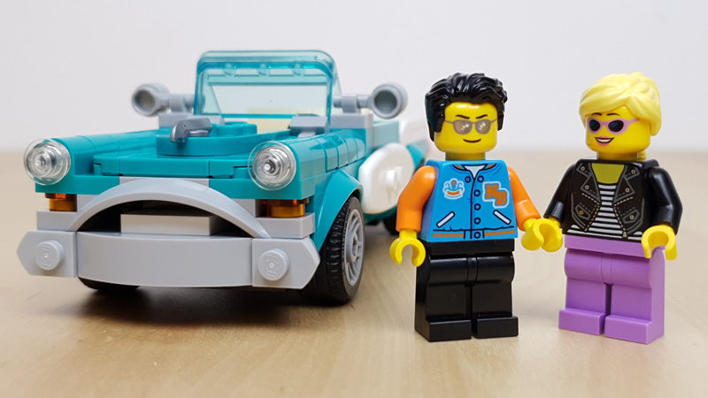 LEGO 40448 Oldtimer mit Minifiguren