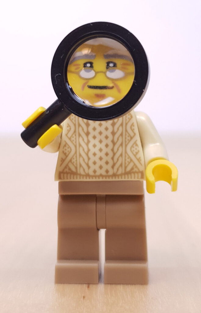 LEGO® Minifiguren im Blister 852766 Großvater mit Lupe