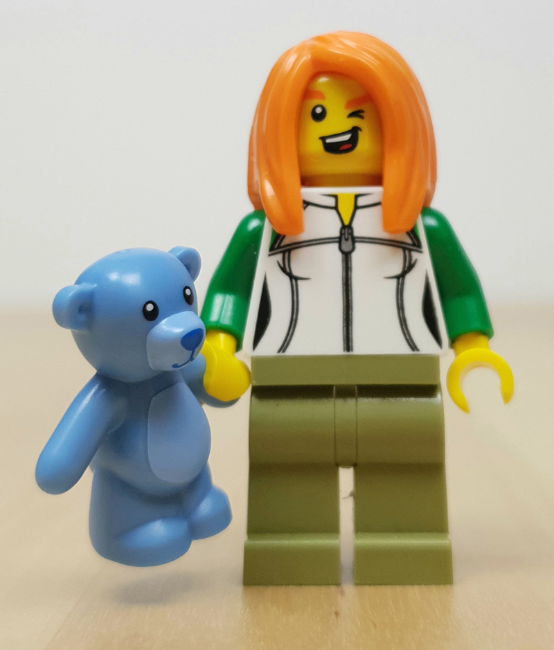 LEGO® Minifiguren im Blister 852766 Mädchen mit Teddy