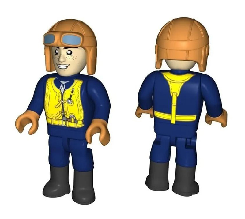 COBI neue Minifigur Pilot