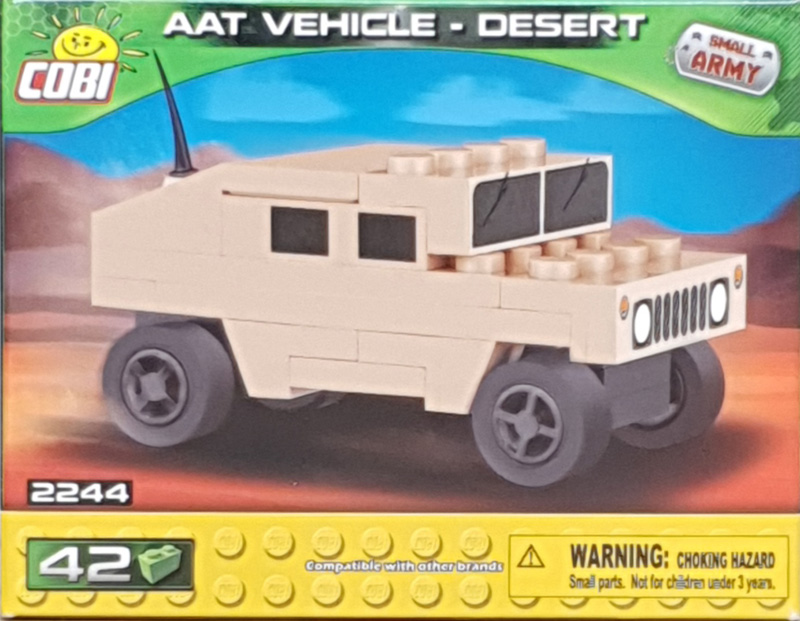 COBI Small Army AAT Vehicle 2244 Review Box Vorderseite