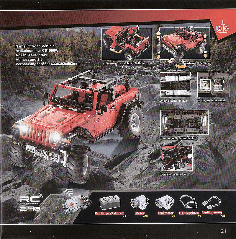 CaDA Offroad Vehicle C61006W