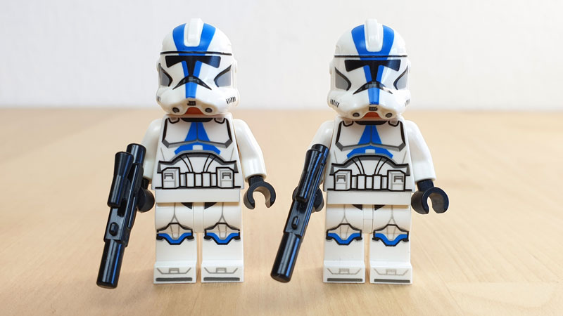 LEGO Star Wars Clone Trooper - Extra aus Heft und Figur aus dem Battle Pack