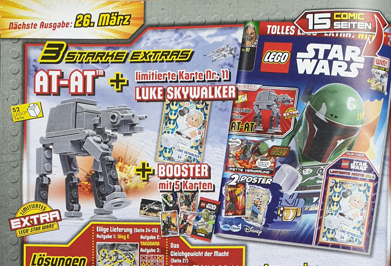 LEGO® Star Wars™ Magazin Vorschau auf Ausgabe Nr. 82/2022