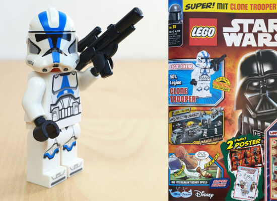 LEGO® Star Wars™ Magazin Nr. 81/2022 mit Clone Trooper der 501. Legion