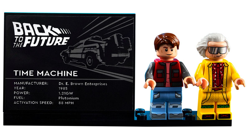 LEGO DeLorean 10300 Minifiguren