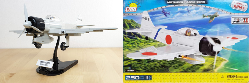 COBI Mitsubishi A6M2 Zero 5515 Review