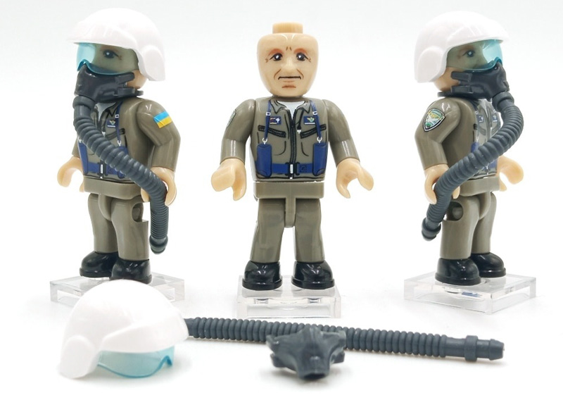 COBI limitierte Minifigur "Ghost of Kyiv"