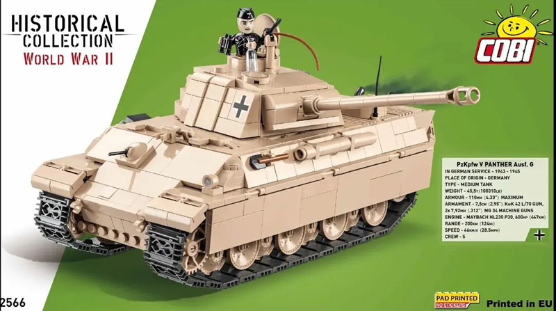 COBI Panzer V Panther Ausf. G 2566