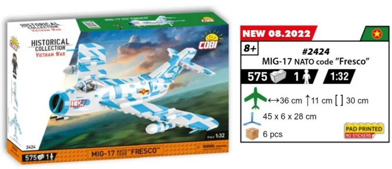 COBI MiG Fresco 2424
