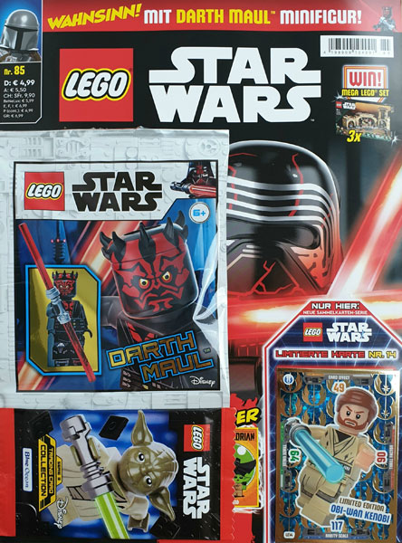 LEGO® Star Wars™ Magazin Nr. 85/2022 mit Darth Maul™ Minifigur