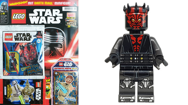 LEGO® Star Wars™ Magazin Nr. 85/2022 mit Darth Maul™ Minifigur