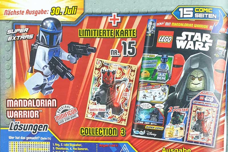 LEGO® Star Wars™ Magazin Nr. 85/2022 mit Darth Maul™ Minifigur