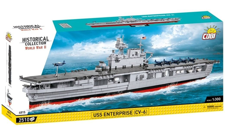 COBI USS Enterprise Cv6 4815