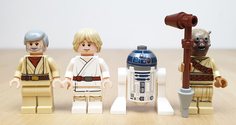 LEGO® Star Wars™ Obi-Wans Hütte Minifiguren