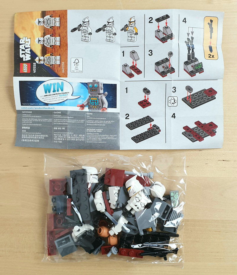 LEGO® Star Wars™  Kommandostation der Clone Trooper 40558