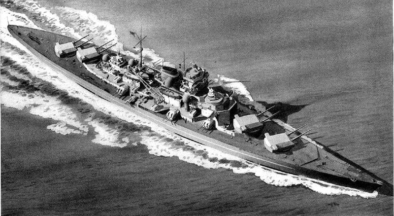 Schlachtschiff Tirpitz 