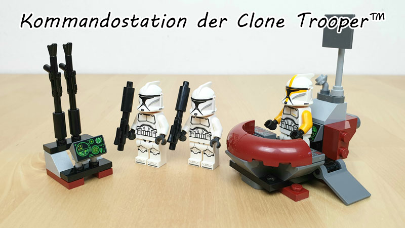 LEGO® Star Wars™ Kommandostation der Clone Trooper (40558)