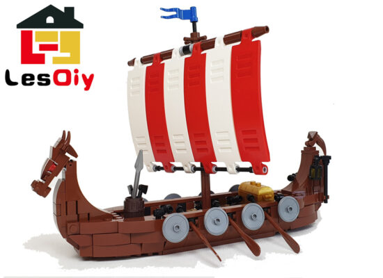 Wikinger-Langschiff von LesDiy (MOC-98225) - Kurz-Review