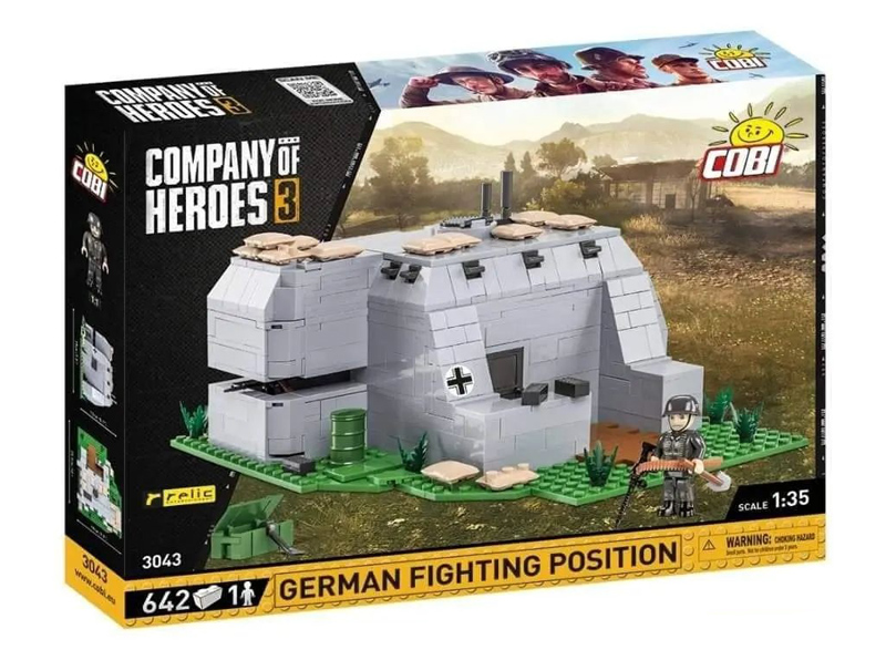 COBI German Fighting Position 3043 Company of Heroes 3