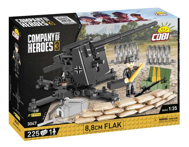 COBI 3047 8,8cm Flak Company of Heroes 3