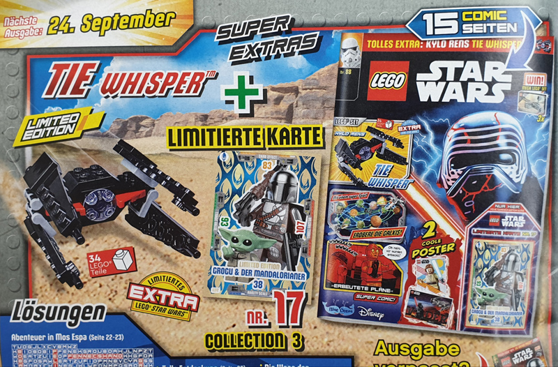 LEGO Star Wars Magazin Vorschau auf Nr. 88