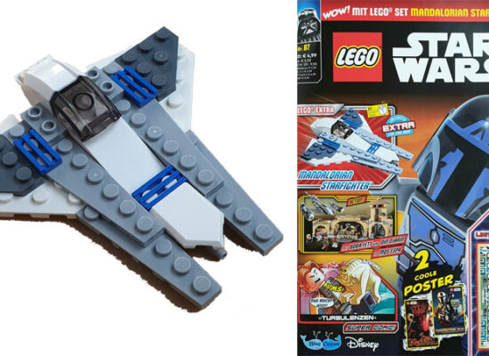 LEGO® Star Wars™ Magazin 87/2022 mit Mandalorian Starfighter™ Modell