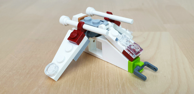 Republic Gunship Türchen 1 LEGO Star Wars Adventskalender 2022
