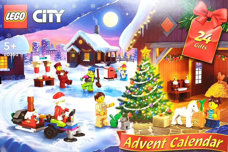 LEGO City Adventskalender 2022 Vorderseite