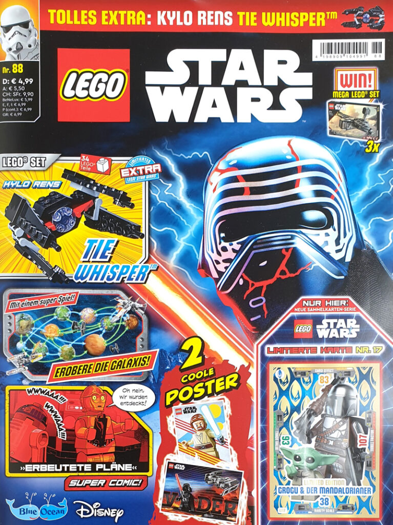 LEGO® Star Wars™ Magazin 88/2022 mit TIE Whisper™ Minimodell