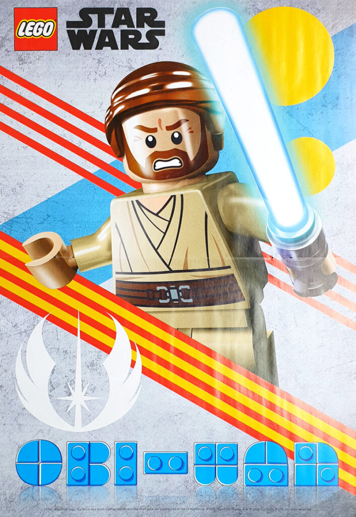 LEGO Star Wars Magazin 88 Poster Obi-Wan