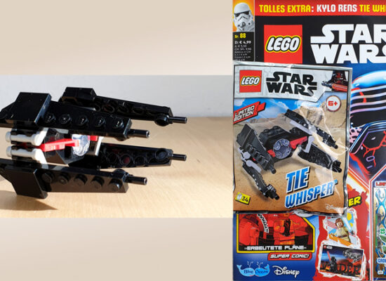 LEGO® Star Wars™ Magazin 88/2022 mit TIE Whisper™ Minimodell