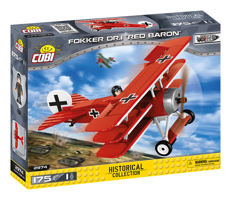 COBI 2974 Roter Baron Fokker