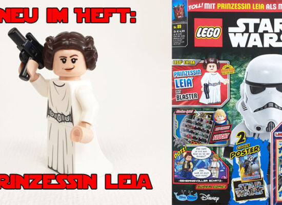 LEGO® Star Wars™ Magazin 89/2022 mit Prinzessin Leia Minifigur