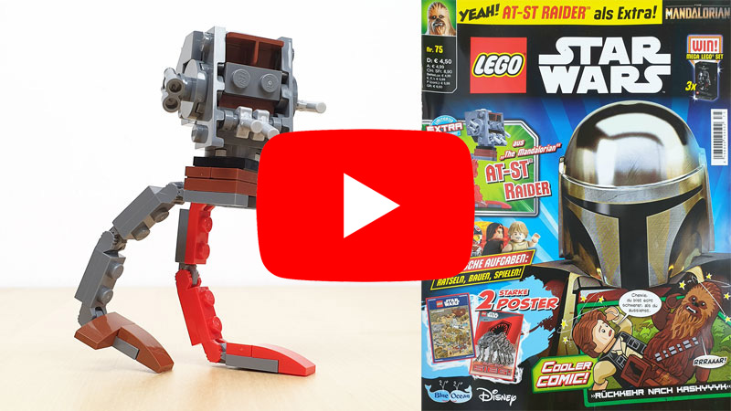 LEGO® Star Wars™ Magazin Nr. 75/2021 mit AT-ST™ als Video