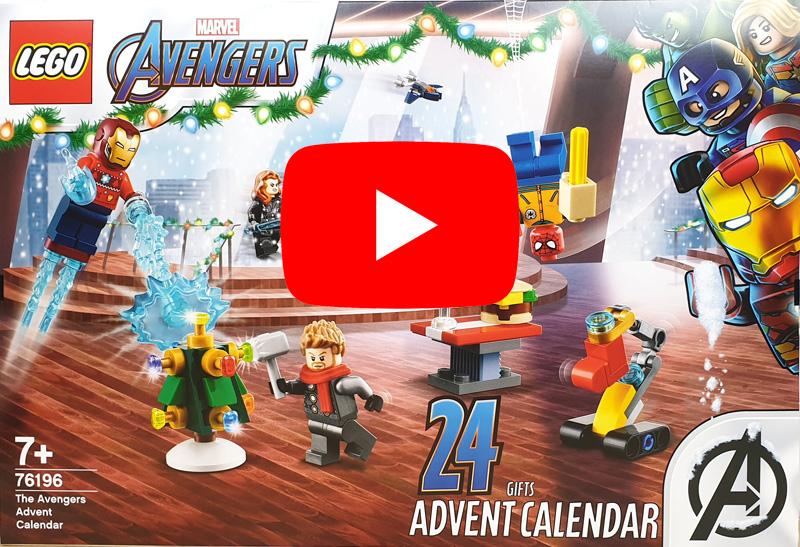 LEGO® 76196 Marvel Avengers Adventskalender 2021 als Video