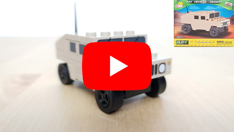 COBI Small Army AAT Vehicle (2244) als Videoreview