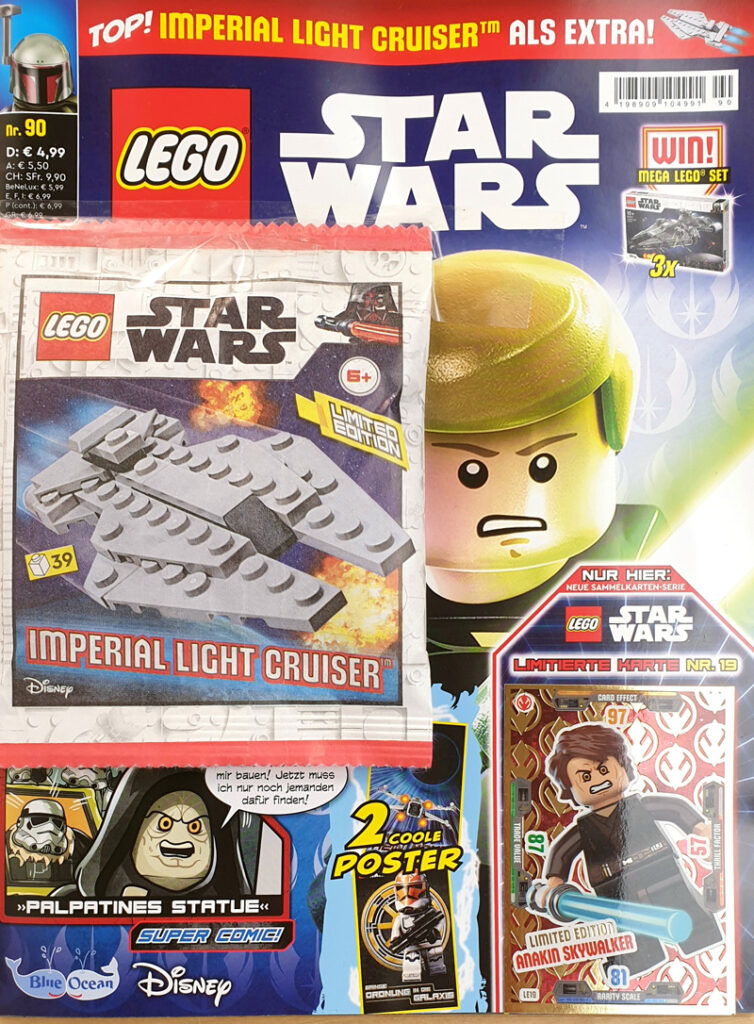 LEGO Star Wars Magazin 90/2022 mit Imperial Light Cruiser