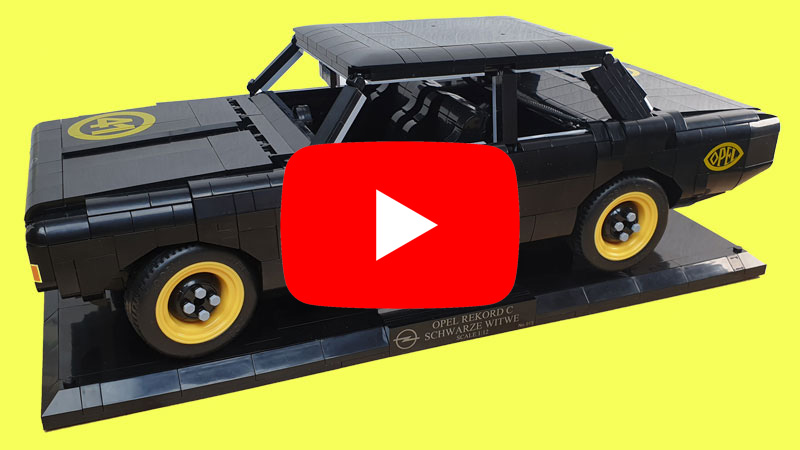 Review des Opel Rekord C von COBI als Video