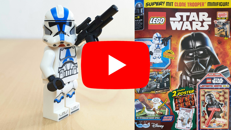 LEGO® Star Wars™ Magazin Nr. 81/2022 Videoeview