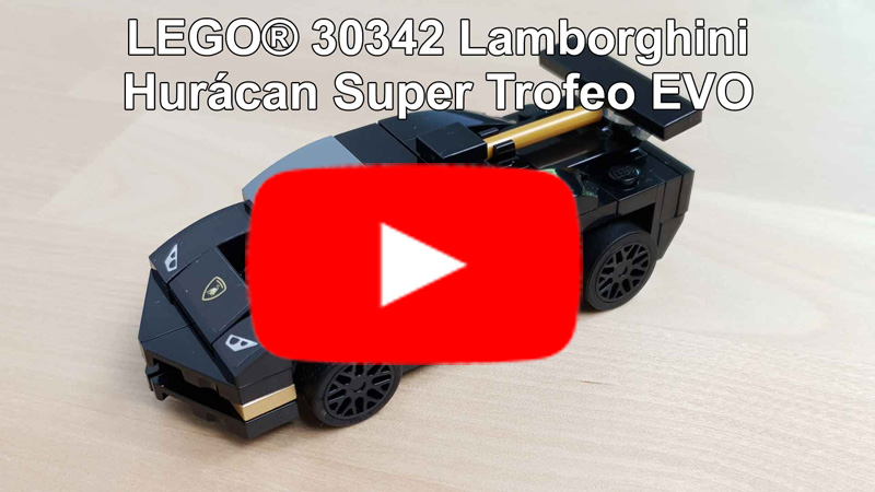 LEGO® Lamborghini Hurácan Super Trofeo EVO im Polybag - Review und Speed Build im Video