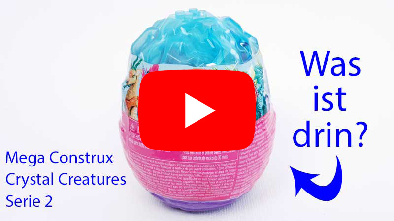 MEGA Construx: Crystal Creatures (Series 2) - Unboxing und Review im Video