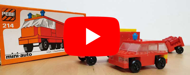 PEBE Feuerwehrauto mit Anhänger Review als Video