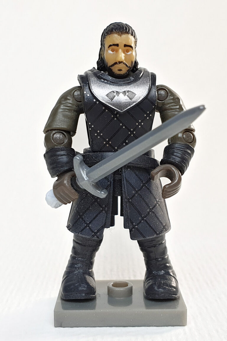 MEGA CONSTRUX SCHWARZE SERIE GAME OF THRONES JON SNOW