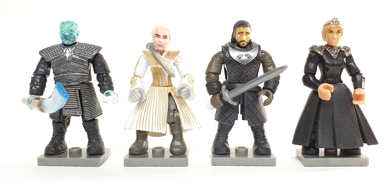 MEGA Construx Game of Thrones The Iron Throne Minifiguren