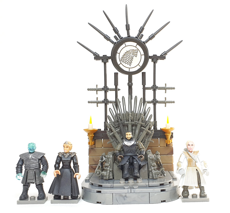 MEGA Construx Game of Thrones Iron Throne komplettes Set