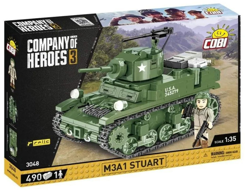 COBI M3A1 Stuart Company of Heroes 3 Box