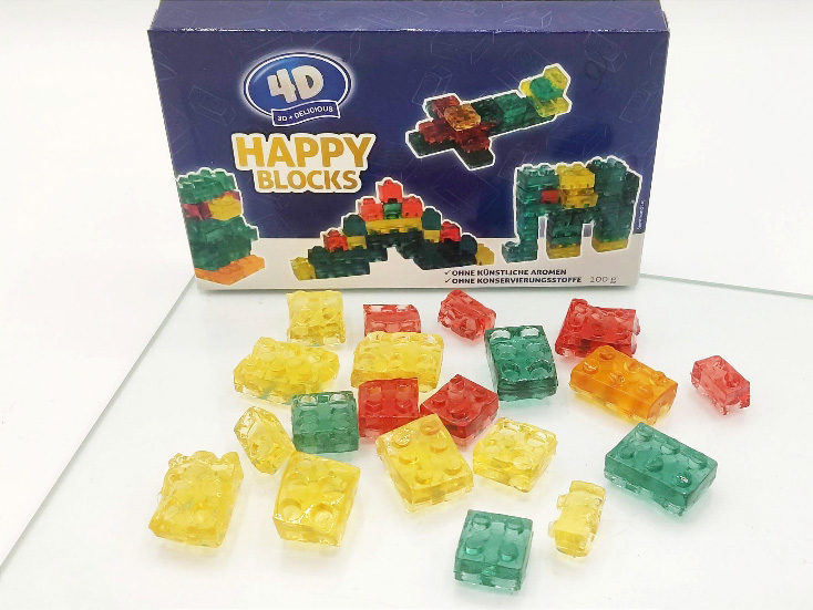 Happy Blocks Fruchtgummi