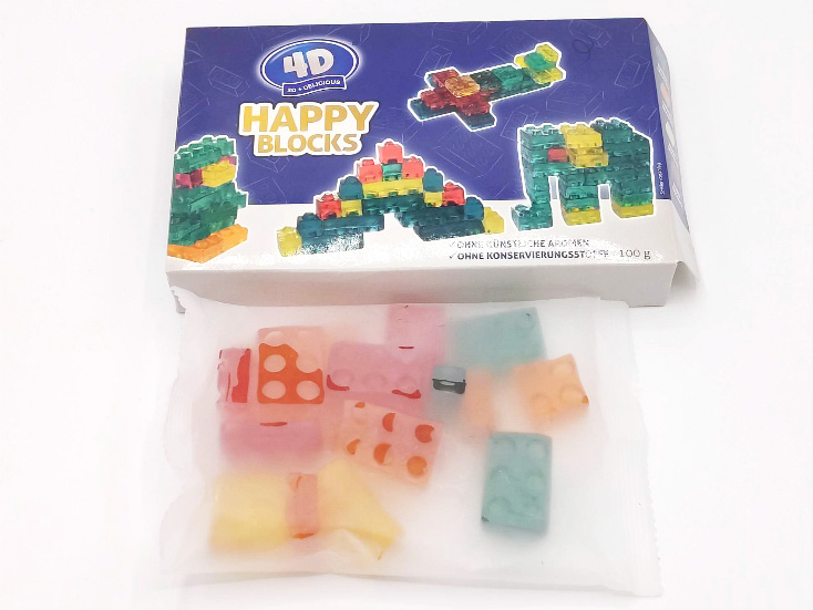 Happy Blocks Fruchtgummi